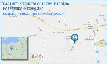 GABINET STOMATOLOGICZNY - GABINET STOMATOLOGICZNY BARBARA KASPERSKA-MICHALSKA - CEGLANA 5A,  WITASZYCE