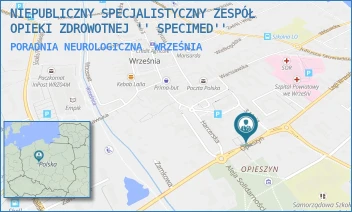 PORADNIA NEUROLOGICZNA - NIEPUBLICZNY SPECJALISTYCZNY ZESPÓŁ OPIEKI ZDROWOTNEJ '' SPECIMED'' - OPIESZYN 10,  WRZEŚNIA