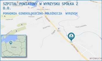 PORADNIA GINEKOLOGICZNO-POŁOŻNICZA - SZPITAL POWIATOWY W WYRZYSKU SPÓŁKA Z O.O. - 22-GO STYCZNIA 41,  WYRZYSK