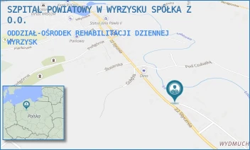 ODDZIAŁ-OŚRODEK REHABILITACJI DZIENNEJ - SZPITAL POWIATOWY W WYRZYSKU SPÓŁKA Z O.O. - 22-GO STYCZNIA 41,  WYRZYSK