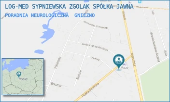PORADNIA NEUROLOGICZNA - LOG-MED SPÓŁKA Z OGRANICZONĄ ODPOWIEDZIALNO - UL. PUSTACHOWSKA 1,  GNIEZNO