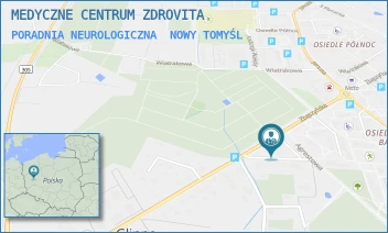 PORADNIA NEUROLOGICZNA - MEDYCZNE CENTRUM ZDROVITA - ZBĄSZYŃSKA 9,  NOWY TOMYŚL