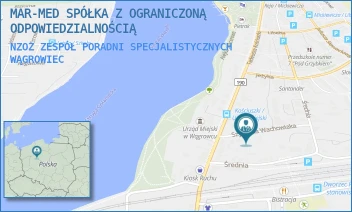 NZOZ ZESPÓŁ PORADNI SPECJALISTYCZNYCH - MAR-MED SPÓŁKA Z OGRANICZONĄ ODPOWIEDZIALNOŚCIĄ - PL. WACHOWIAKA 9,  WĄGROWIEC