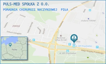 PORADNIA CHIRURGII NACZYNIOWEJ - PULS-MED SPOŁKA Z O.O. - WOJSKA POLSKIEGO 49B,  PIŁA