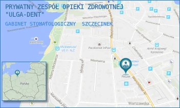 GABINET STOMATOLOGICZNY - PRYWATNY ZESPÓŁ OPIEKI ZDROWOTNEJ "ULGA-DENT" - WARCISŁAWA IV 3,  SZCZECINEK
