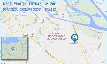 PORADNIA CHIRURGICZNA - NZOZ "POLIKLINIKA" SP ZOO - KWIATOWA 1,  KALISZ