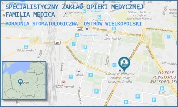 PORADNIA STOMATOLOGICZNA - SPECJALISTYCZNY ZAKŁAD OPIEKI MEDYCZNEJ FAMILIA MEDICA - KOŚCIUSZKI 15,  OSTRÓW WIELKOPOLSKI