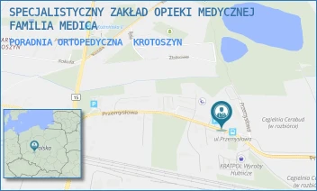 PORADNIA ORTOPEDYCZNA - SPECJALISTYCZNY ZAKŁAD OPIEKI MEDYCZNEJ FAMILIA MEDICA - PRZEMYSŁOWA 19,  KROTOSZYN