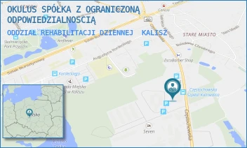 ODDZIAŁ REHABILITACJI DZIENNEJ - OKULUS SPÓŁKA Z OGRANICZONĄ ODPOWIEDZIALNOSCIĄ - CZĘSTOCHOWSKA 71-75,  KALISZ