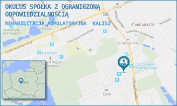 REHABILITACJA ABMULATORYJNA - OKULUS SPÓŁKA Z OGRANICZONĄ ODPOWIEDZIALNOSCIĄ - CZĘSTOCHOWSKA 71-75,  KALISZ