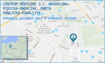 PORADNIA LECZENIA BÓLU W POZNANIU - CENTRUM MEDYCZNE S.C. MAGDALENA RYBICKA-DWORCZAK, MARTA PAWLICKA-KOWALCZYK - SOKOŁA 38,  POZNAŃ