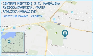 HOSPICJUM DOMOWE - CENTRUM MEDYCZNE S.C. MAGDALENA RYBICKA-DWORCZAK, MARTA PAWLICKA-KOWALCZYK - PARKOWA 2,  CZEMPIŃ