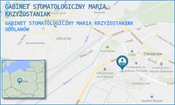 GABINET STOMATOLOGICZNY MARIA KRZYŻOSTANIAK - GABINET STOMATOLOGICZNY MARIA KRZYŻOSTANIAK - FR. SÓJKI 15,  ODOLANÓW
