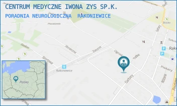 PORADNIA NEUROLOGICZNA - CENTRUM MEDYCZNE IWONA ZYS SP.K. - OGRODOWA 11A/-,  RAKONIEWICE
