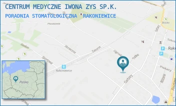 PORADNIA STOMATOLOGICZNA - CENTRUM MEDYCZNE IWONA ZYS SP.K. - OGRODOWA 11A/-,  RAKONIEWICE