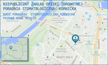 NZOZ PORADNIA  STOMATOLOGICZNA KÓRNICKA - NIEPUBLICZNY ZAKŁAD OPIEKI ZDROWOTNEJ PORADNIA STOMATOLOGICZNA- KÓRNICKA - KÓRNICKA 24,  POZNAŃ-NOWE MIASTO