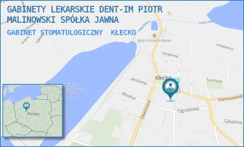 GABINET STOMATOLOGICZNY - GABINETY LEKARSKIE DENT-IM PIOTR MALINOWSKI SPÓŁKA JAWNA - POWSTAŃCÓW WIELKOPOLSKICH 6,  KŁECKO