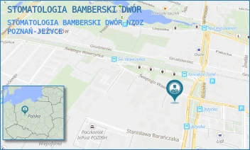 STOMATOLOGIA BAMBERSKI DWÓR NZOZ - STOMATOLOGIA BAMBERSKI DWÓR W SPADKU - ŚW. WAWRZYŃCA 1A/17,  POZNAŃ-JEŻYCE