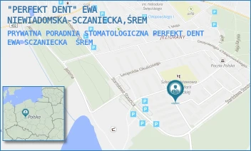 PRYWATNA PORADNIA STOMATOLOGICZNA PERFEKT DENT EWA SCZANIECKA - "PERFEKT DENT" EWA NIEWIADOMSKA-SCZANIECKA,ŚREM - ROWECKIEGO 31,  ŚREM