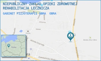 GABINET FIZJOTERAPII OBRA - NIEPUBLICZNY ZAKŁAD OPIEKI ZDROWOTNEJ REHABILITACJA LECZNICZA - WOLSZTYŃSKA 10B,  OBRA