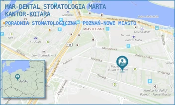 PORADNIA STOMATOLOGICZNA - MAR-DENTAL STOMATOLOGIA MARTA KANTOR-KOTARA - POLANKA 16/U.2.1,  POZNAŃ-NOWE MIASTO
