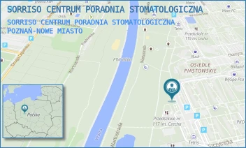 SORRISO CENTRUM PORADNIA STOMATOLOGICZNA - SORRISO CENTRUM PORADNIA STOMATOLOGICZNA - OS.PIASTOWSKIE 98,  POZNAŃ-NOWE MIASTO