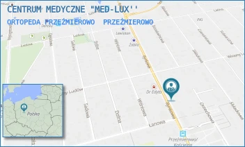 ORTOPEDA PRZEŹMIEROWO - "MED-LUX" SPÓŁKA Z OGRANICZONĄ ODPOWIEDZIALNOŚCIĄ - RYNKOWA 63,  PRZEŹMIEROWO