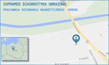 PRACOWNIA REZONANSU MAGNETYCZNEGO - SUPRAMED DIAGNOSTYKA OBRAZOWA - WOJSKA POLSKIEGO 33B,  KONIN