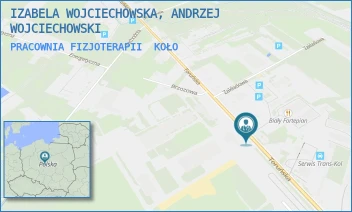 PRACOWNIA FIZJOTERAPII - IZABELA WOJCIECHOWSKA, ANDRZEJ WOJCIECHOWSKI - TORUŃSKA 192,  KOŁO