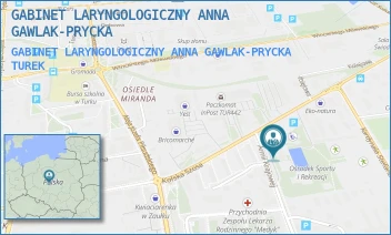 GABINET LARYNGOLOGICZNY ANNA GAWLAK-PRYCKA - GABINET LARYNGOLOGICZNY ANNA GAWLAK-PRYCKA - ARMII KRAJOWEJ 1,  TUREK