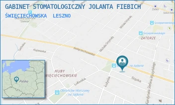 ŚWIĘCIECHOWSKA - GABINET STOMATOLOGICZNY JOLANTA FIEBICH - ŚWIĘCIECHOWSKA 30/1,  LESZNO