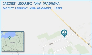 GABINET LEKARSKI ANNA GRABOWSKA - GABINET LEKARSKI ANNA GRABOWSKA - GAJOWA 2,  LIPKA