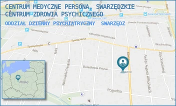 ODDZIAŁ DZIENNY PSYCHIATRYCZNY - CENTRUM MEDYCZNE PERSONA, SWARZĘDZKIE CENTRUM ZDROWIA PSYCHICZNEGO - KÓRNICKA 75,  SWARZĘDZ