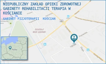 GABINET FIZJOTERAPII - NIEPUBLICZNY ZAKŁAD OPIEKI ZDROWOTNEJ GABINETY REHABILITACJI TERAPIA W KOŚCIANIE - GOSTYŃSKA 54,  KOŚCIAN