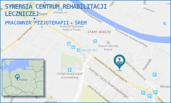 PRACOWNIA FIZJOTERAPII - SYNERGIA CENTRUM REHABILITACJI LECZNICZEJ - ADAMA MICKIEWICZA 56,  ŚREM