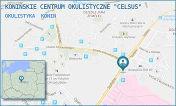OKULISTYKA - KONIŃSKIE CENTRUM OKULISTYCZNE "CELSUS" - SZPITALNA 43,  KONIN