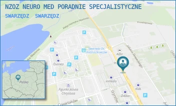 SWARZĘDZ - NZOZ NEURO MED PORADNIE SPECJALISTYCZNE - CIESZKOWSKIEGO 100/102,  SWARZĘDZ
