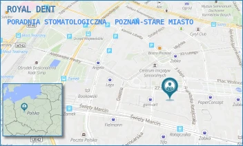PORADNIA STOMATOLOGICZNA - ROYAL DENT - 27 GRUDNIA 7,  POZNAŃ-STARE MIASTO