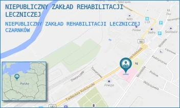 NIEPUBLICZNY ZAKŁAD REHABILITACJI LECZNICZEJ - MARIA WIERLEWSKA NIEPUBLICZNY ZAKŁAD REHABILITACJI LECZNICZEJ - KOŚCIUSZKI 94,  CZARNKÓW