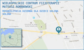 REHABILITACJA DZIENNA DLA DZIECI GOLINA - WIELKOPOLSKIE CENTRUM FIZJOTERAPII MATEUSZ ROMANOWSKI - MICKIEWICZA 2/A,  GOLINA