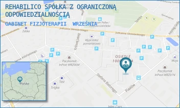 GABINET FIZJOTERAPII - REHABILICO SPÓŁKA Z OGRANICZONĄ ODPOWIEDZIALNOŚCIĄ - PIASTÓW 6A,  WRZEŚNIA