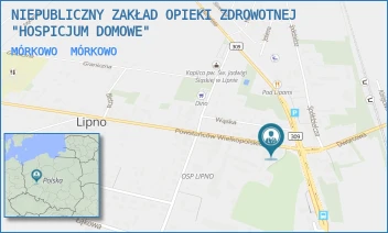 MÓRKOWO - NIEPUBLICZNY ZAKŁAD OPIEKI ZDROWOTNEJ "HOSPICJUM DOMOWE" - 1C,  MÓRKOWO