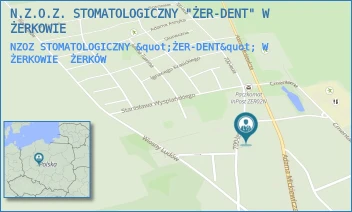 NZOZ STOMATOLOGICZNY "ŻER-DENT" W ŻERKOWIE - N.Z.O.Z. STOMATOLOGICZNY "ŻER-DENT" W ŻERKOWIE - 700-LECIA 3 C,  ŻERKÓW