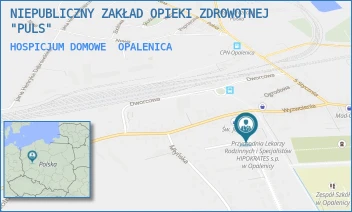 HOSPICJUM DOMOWE - NIEPUBLICZNY ZAKŁAD OPIEKI ZDROWOTNEJ "PULS" - UL. POWSTAŃCÓW WLKP. 1A,  OPALENICA