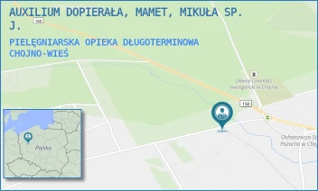 PIELĘGNIARSKA OPIEKA DŁUGOTERMINOWA - AUXILIUM DOPIERAŁA, MAMET, MIKUŁA SP. J. - 41A,  CHOJNO-WIEŚ