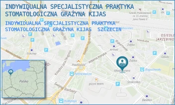 INDYWIDUALNA SPECJALISTYCZNA PRAKTYKA STOMATOLOGICZNA GRAŻYNA KIJAS - INDYWIDUALNA SPECJALISTYCZNA PRAKTYKA STOMATOLOGICZNA GRAŻYNA KIJAS - KADŁUBKA 10-11,  SZCZECIN