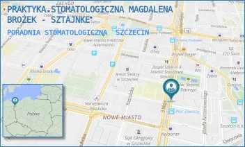 PORADNIA STOMATOLOGICZNA - PRAKTYKA STOMATOLOGICZNA MAGDALENA BROŻEK - SZTAJNKE - 3 MAJA 26/427,  SZCZECIN