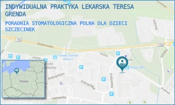 PORADNIA STOMATOLOGICZNA POLNA DLA DZIECI - INDYWIDUALNA PRAKTYKA LEKARSKA TERESA GRENDA - POLNA 8AB/III,  SZCZECINEK