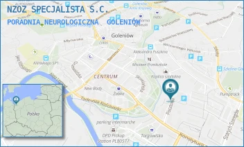 PORADNIA NEUROLOGICZNA - NZOZ SPECJALISTA S.C. - POCZTOWA 43,  GOLENIÓW