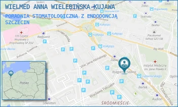 PORADNIA STOMATOLOGICZNA Z ENDODONCJĄ - WIELMED ANNA WIELEBIŃSKA-KUJAWA - WYZWOLENIA 95,  SZCZECIN